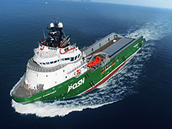 粵新海工74.5米錨拖供應(yīng)船