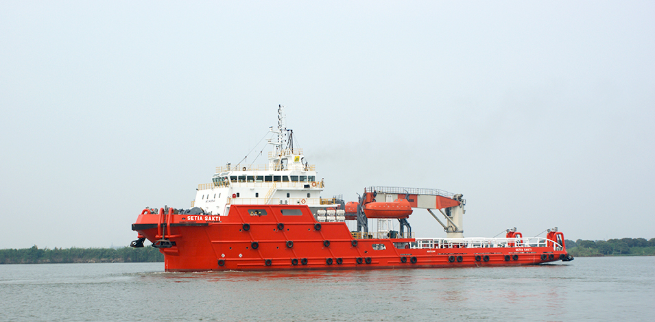 粵新海工76米平臺(tái)供應(yīng)船