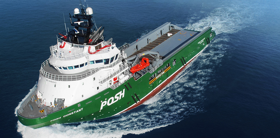 粵新海工74.5米錨拖供應(yīng)船