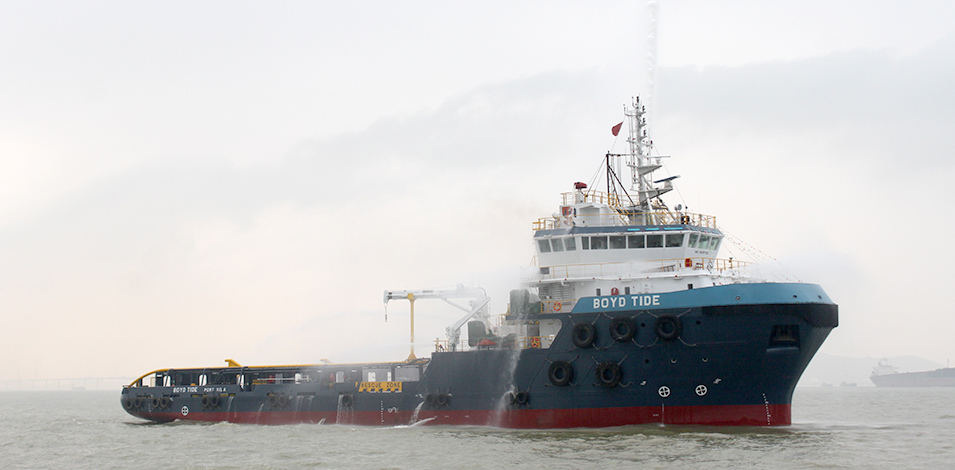 粵新海工69.9米錨拖供應(yīng)船