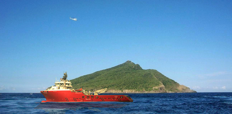 16000馬力海洋平臺三用工作船