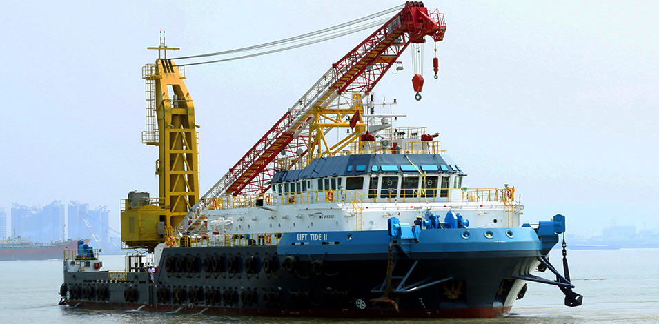 粵新海工66米維護(hù)支援船